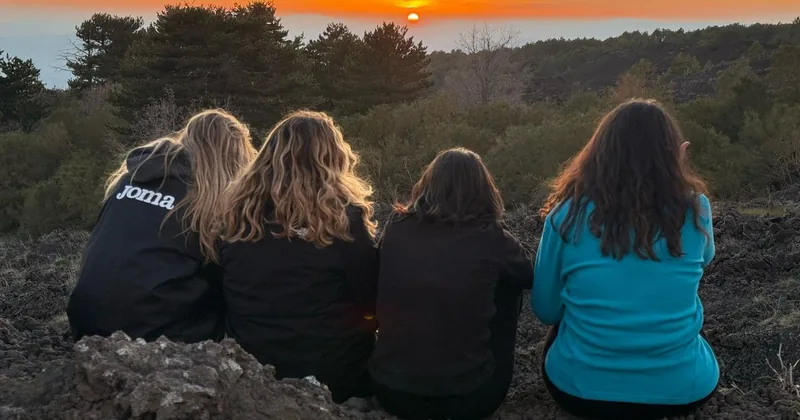 Etna Sunset Walk, Lava Cave and Tasting